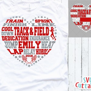 Track svg, Track and Field svg, Track Subway Art Heart, svg, dxf, eps, Track Cut File, Silhouette, Cricut Cut File, Digital Download