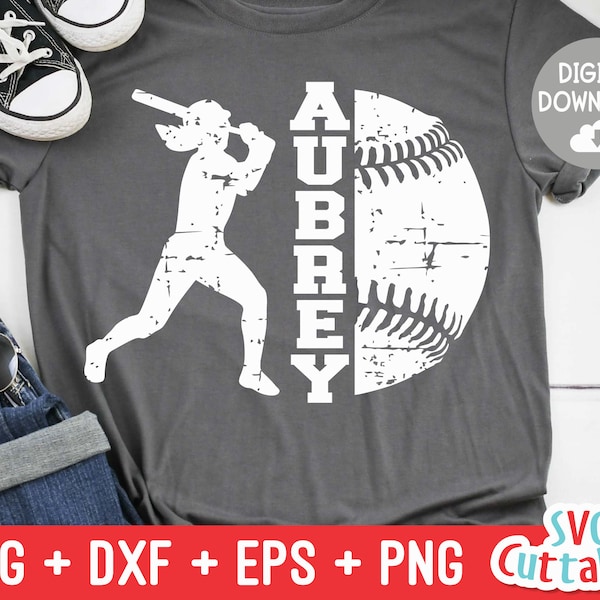 Softball Vorlage 0025 svg, Softball svg, Team, svg, eps, dxf, png, Silhouette, Cricut, Fill It In, SVG Cuttables, digitale Datei