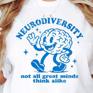 Neurodiversitet svg - Autism Shirt svg - Mental hälsa klippfil - svg - dxf - png - Silhuett - Cricut - Digital fil bild 8