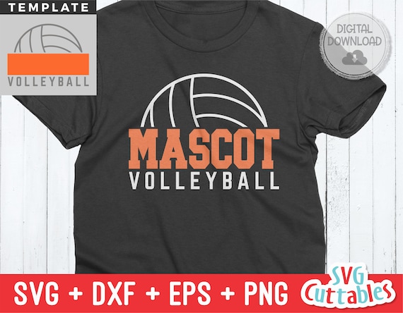 Volleyball svg, Volleyball Cut File, Volleyball Team, Volleyball Template, svg, dxf, eps, png  Silhouette, Cricut, Digital File
