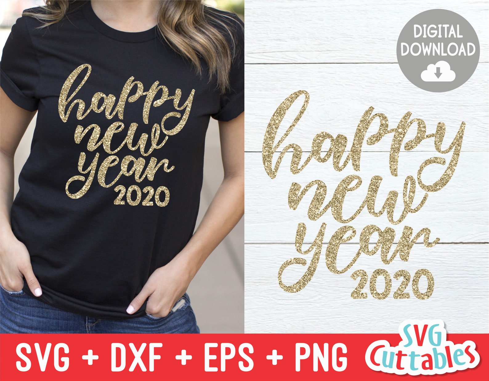 Happy New Year's Svg 2020 2021 2022 Cut File Svg | Etsy