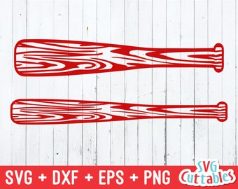 Baseball Bat svg, eps, dxf, png, Wood bat svg, Baseball Bat Cut File, Wooden Bat, Silhouette, Cricut Cut File, Digital Download