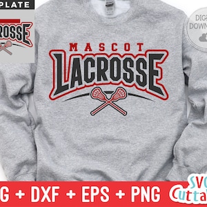 Lacrosse svg - Lacrosse Cut File - Lacrosse Template 008 - svg - eps - dxf - Silhouette - Cricut Cut File - Fill It In - Digital File