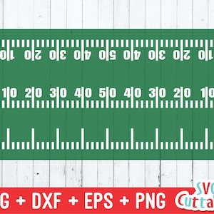Football Yard Line svg - Football Cut File - svg - dxf - eps - png - Yard lines svg - Silhouette - Cricut Cut File - Digital File