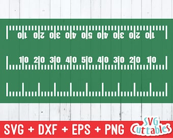 Football Yard Line svg - Football Cut File - svg - dxf - eps - png - Yard lines svg - Silhouette - Cricut Cut File - Digital File