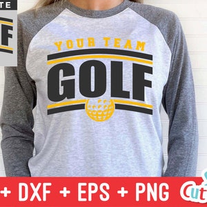 Golf svg Bundle Golf Team Golf Template Bundle 1 svg eps dxf png Silhouette Cricut Digital Download image 7