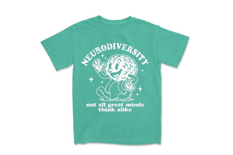 Neurodiversitet svg - Autism Shirt svg - Mental hälsa klippfil - svg - dxf - png - Silhuett - Cricut - Digital fil bild 3