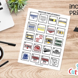 Tennis svg Bundle - Tennis coupe fichier - Tennis modèle Bundle - svg - eps - dxf - Silhouette - fichier de coupe Cricut - téléchargement numérique image 4