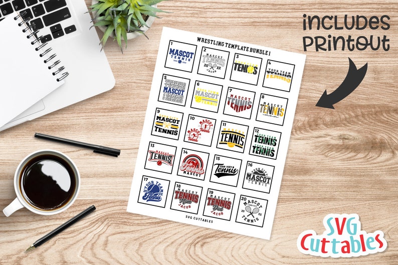 Tennis svg Bundle - Tennis coupe fichier - Tennis modèle Bundle - svg - eps - dxf - Silhouette - fichier de coupe Cricut - téléchargement numérique image 4