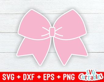 Cheer bow svg -Cheer Bow Cut File - Cheerleader - svg - dxf - eps - png - Silhouette - Cricut - Digital Download