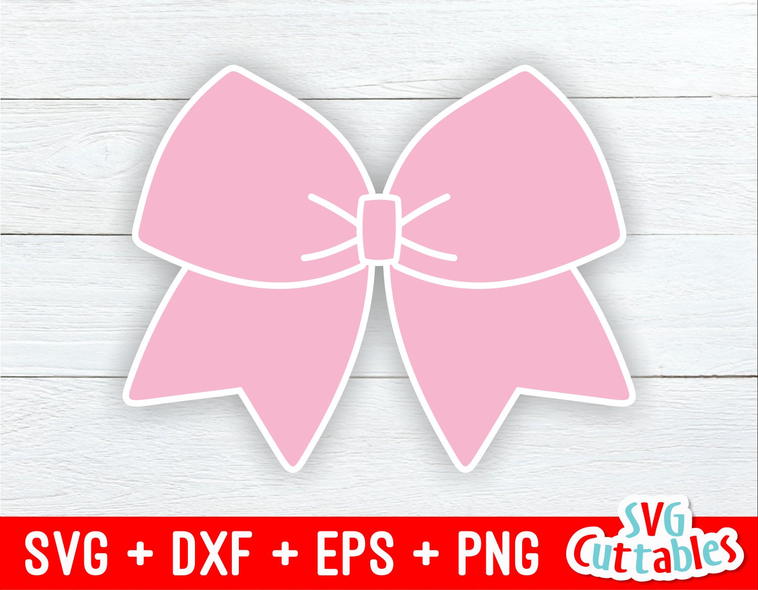 Cheer bow svg Cheer Bow Cut File Cheerleader svg dxf