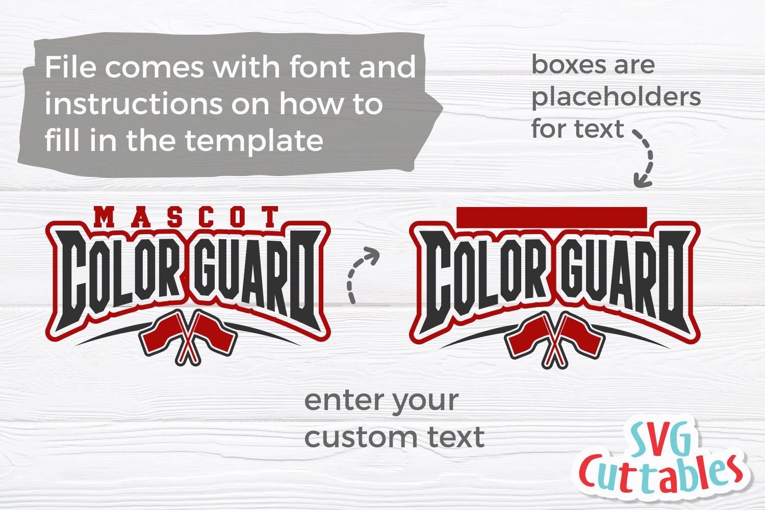 Color Guard Svg - Color Guard Template 0011 - Svg - Dxf - Eps - Png ...