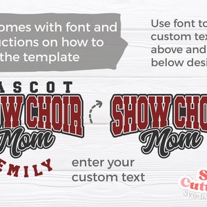 Show Choir Svg Cut File - Choir Template 0025 - Svg - Eps - Dxf - Png ...