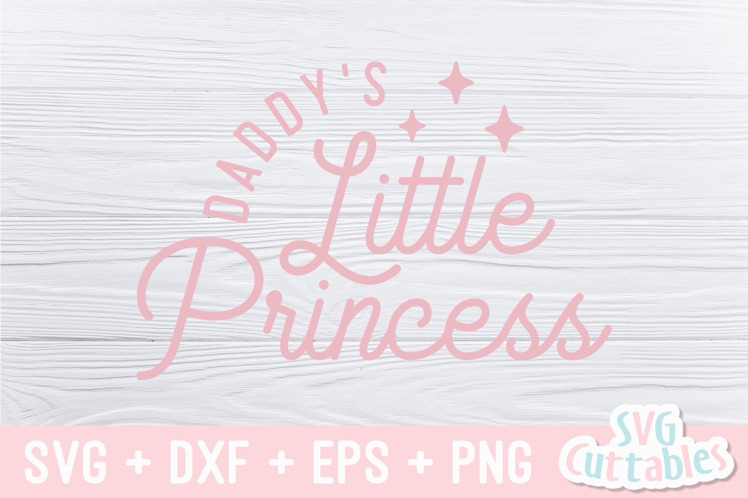 Daddy's Little Princess Svg - Baby Shirt Svg - Cut File - Svg - Dxf ...