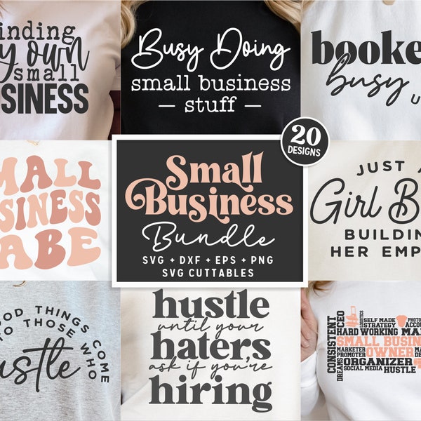 Small Business Owner Bundle svg - Cut File - Small Business Bundle - svg - dxf - eps - png - Silhouette - Cricut - Digital File