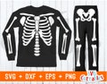 Skeleton svg, Halloween svg, eps, dxf, Halloween shirt svg, rib cage svg, silhouette file, cricut cut file, digital download