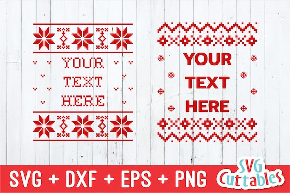 Christmas Sweater Svg Bundle Christmas Mandala Svg Vector Png Cricut Silhouette Christmas Tree Ugly Christmas Sweater Svg Snowflake Svg