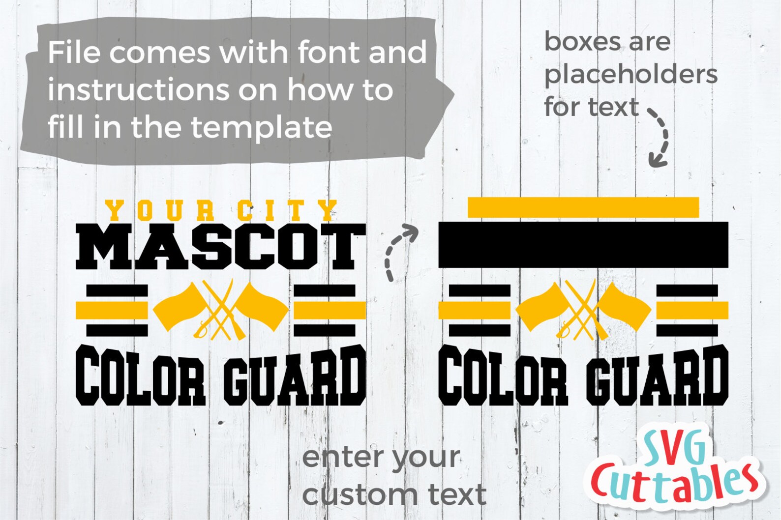 Color Guard Svg - Color Guard Template 007 - Svg - Dxf - Eps - Png ...