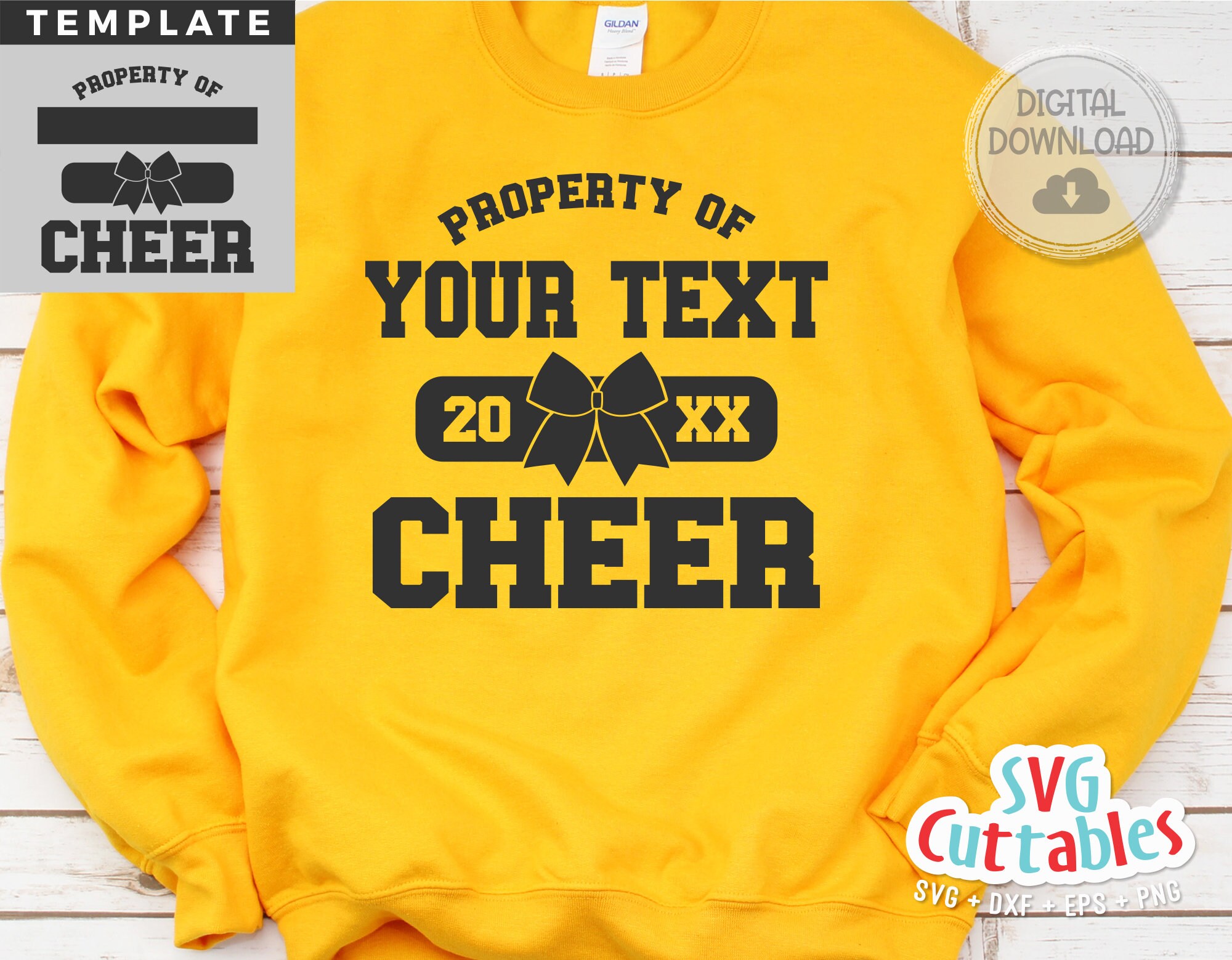 Property of top t shirt template