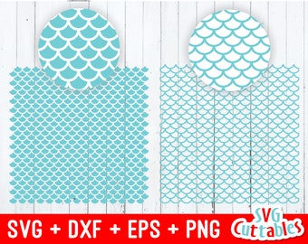 Mermaid Scales Patterns svg - dxf - eps - png - Mermaid Cut File - svg Pattern - Silhouette - Cricut - Digital Cut File