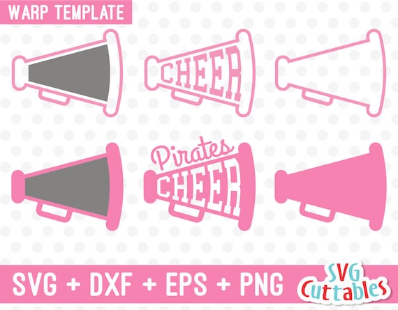 Cheer Cone Vector Cheer cone svg Cheer svg eps dxf files cheerleader svg | Etsy