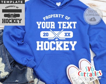 Hockey svg - Hockey Cut File - Hockey Template 0023 - svg - eps - dxf - Hockey Team - Silhouette - Cricut Cut File - Digital File