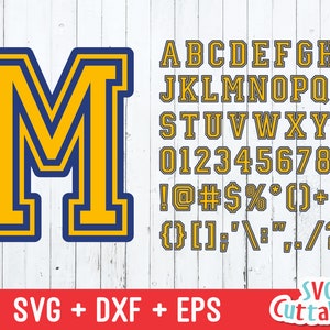 Sport Outlined Alphabet svg - Two Color Sport - svg - eps - dxf - Two Layer - Athletic - Silhouette - Cricut Cut File - Digital File