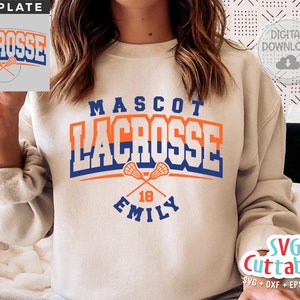 Lacrosse svg - Lacrosse Cut File - Lacrosse Template 0015 - svg - eps - dxf - Silhouette - Cricut Cut File - Fill It In - Digital File