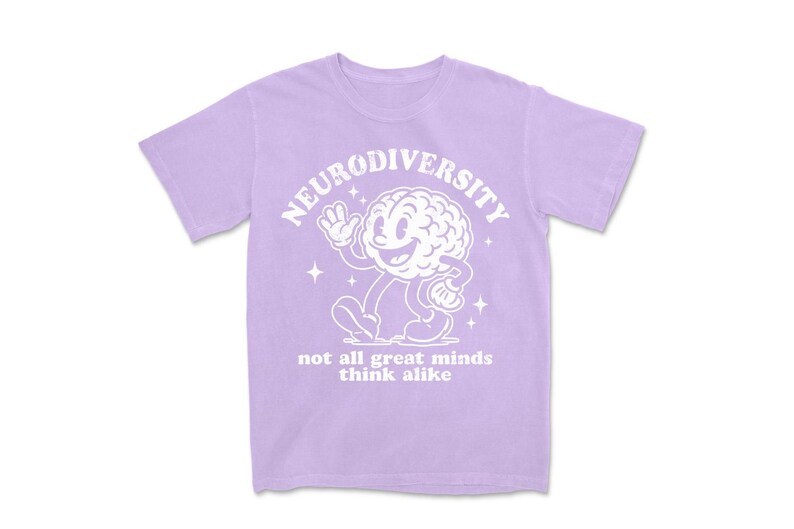 Neurodiversitet svg - Autism Shirt svg - Mental hälsa klippfil - svg - dxf - png - Silhuett - Cricut - Digital fil bild 6