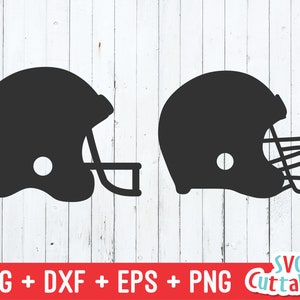 Football Helmet svg - Football Helmet Cut File - svg - dxf - eps - png -  Silhouette - Cricut Cut File - Digital Download