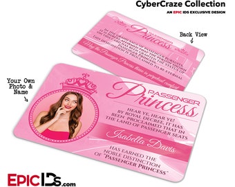 Passenger Princess ID Card [Photo Personalized]