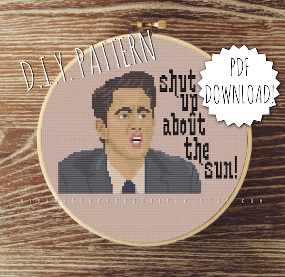 Diy Office Employee Shut Up About The Sun Cross Etsy