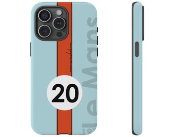 Racing legend Steve McQueen Gulf Racing Le Mans 2023 Limited Edition Phone Case Le Mans