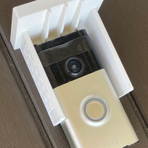 Mid-Century Modern Ring Doorbell Cover, Designed for Ring Doorbells but can be used for any brand.