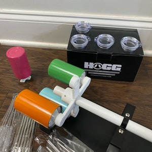 HOGG Mini Skinny 3.0oz Adapter CADDY: Sublimatable Cup Turner Spindle