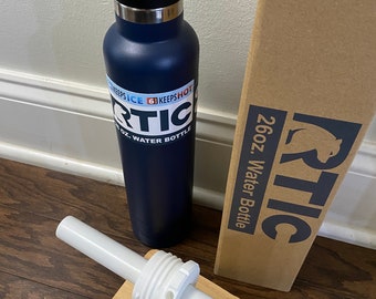 NEW RTIC 26OZ Water Bottle Turner Art Adapter