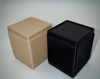 Set of 4 Square Riser Buddies 2 Inch Height – Mid-Century Modern Soundbar TV Risers