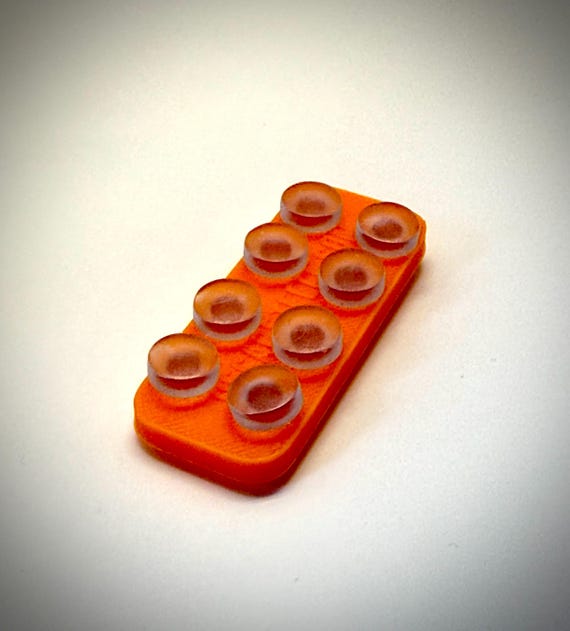 Glass Table Top Bumpers | 50-Pack 6mm Thread | Soft Stem Anti-Slip Pads