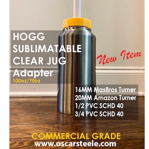 Trwały adapter do odwracania kubków do HOGG Sublimatable Clear Jug 70oz/100oz – idealny do projektów kreatywnych! Sprawdź recenzje