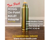 TWO PACK HOGG On Point 17oz 32oz bottle turner adapter Sublimatable Bullet Tumbler