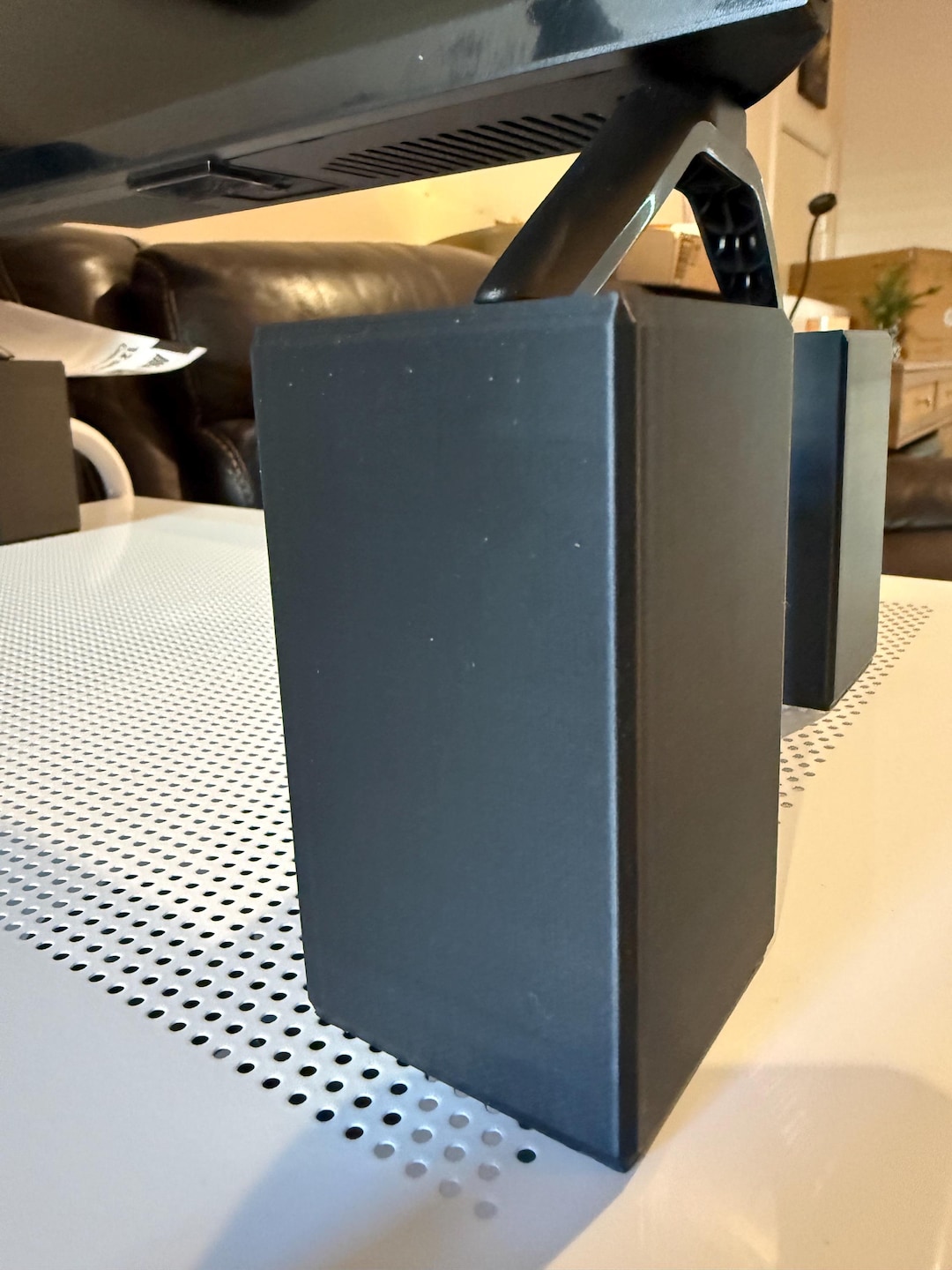 4 Tv Riser TV Riser Buddy: 4 - Inch Tall Square TV Stand - Set of 4 - Etsy