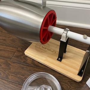 HOGG 64oz Pitcher Adapter: Stainless Steel Cup Turner Art
