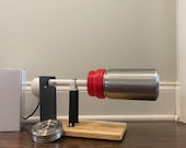 MASON JAR HOGG/ Makerflo / Craft Haven 17oz / 20oz Tumbler Cup Turner Art Adapter Plus Cap