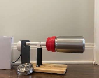MASON JAR HOGG/ Makerflo / Craft Haven 17oz / 20oz Tumbler Cup Turner Art Adapter Plus Cap