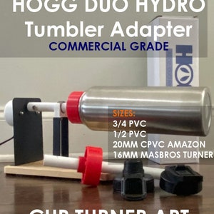 HOGG DUO HYDRO Cup Turner Art Adapter: 32/40oz Bottle Tool