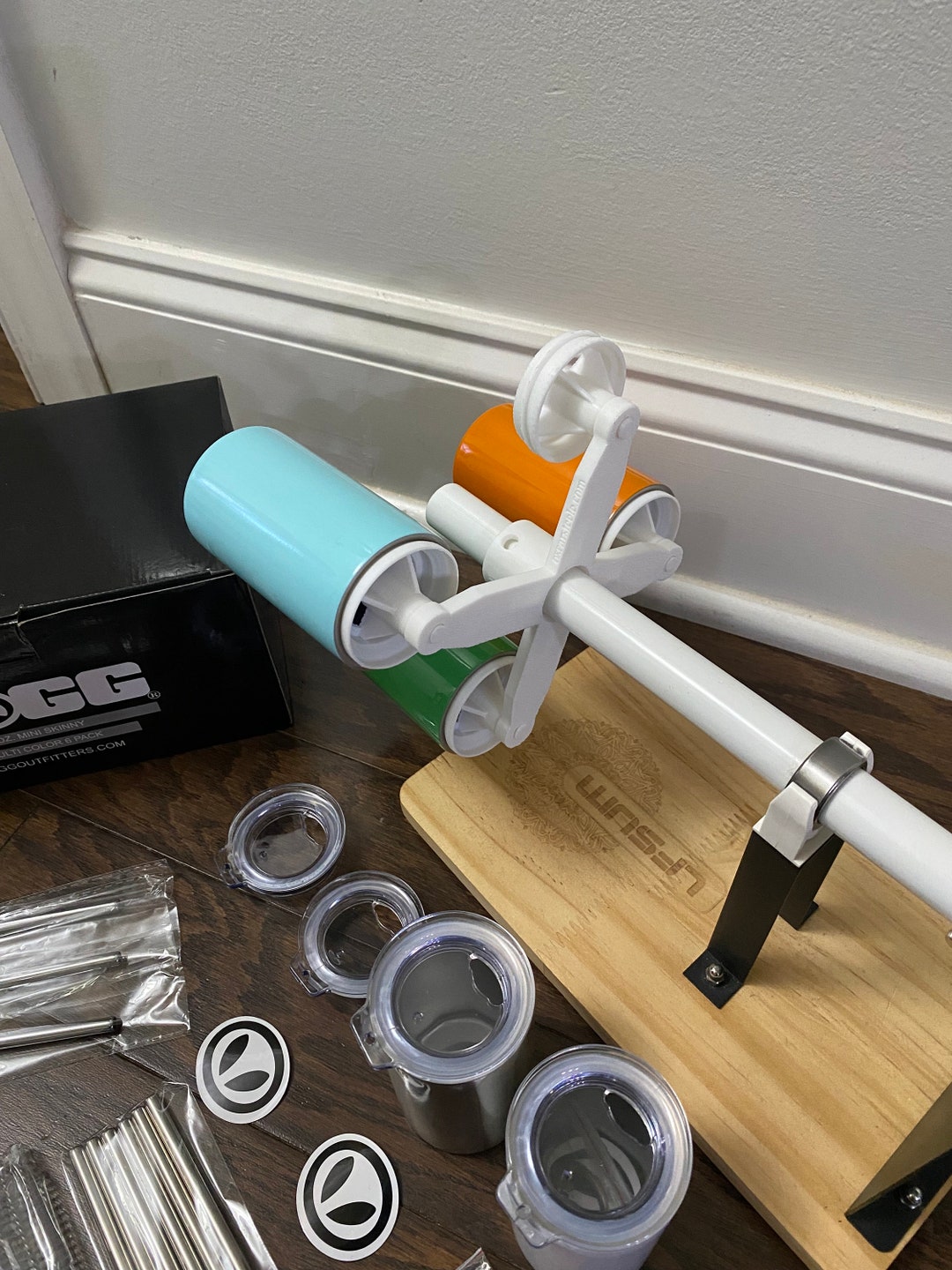 NEW HOGG Mini Skinny 3.0oz Adapter/caddy for Cup Turner Spindle