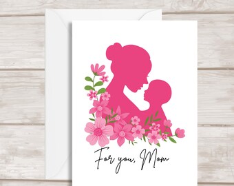 Mother's Day Card - Gift for Mom - Card for Mom - Mother's Day Gift - Card for Grandma - for Mother in Law - For Wife