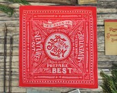 Brave The Storm Bandana - Red