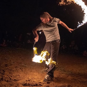 Kevlar Snake Wicks Poi Ropes Massive Fire Dancing Prop Expert Only Flow Spinning Artist Performance firedancing juggling
