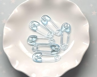 Plastic Safety Pins - Diaper Pins: Baby Shower Supplies Embellishments - 48 Count